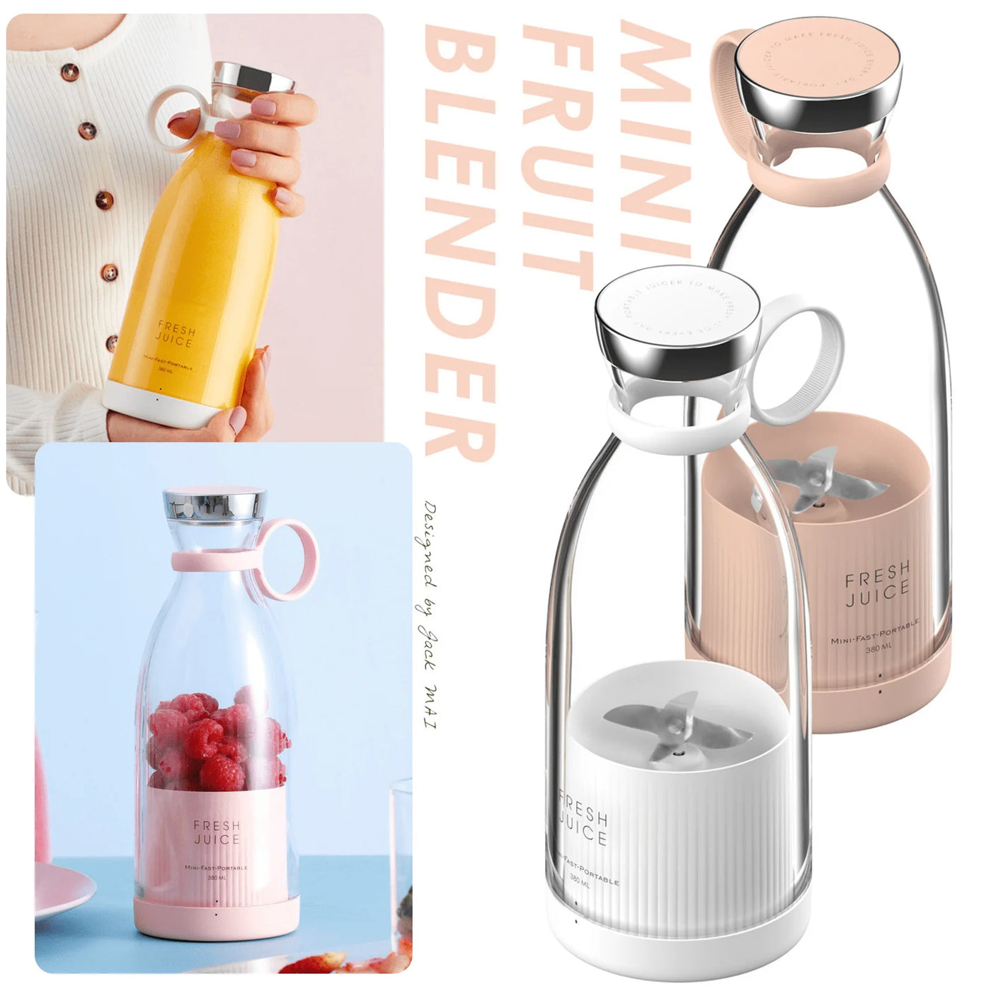 Portable Juicer Bottle